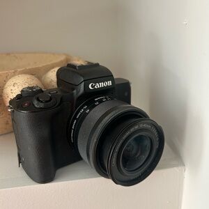 Canon M50 Black and Gray Digital Camera